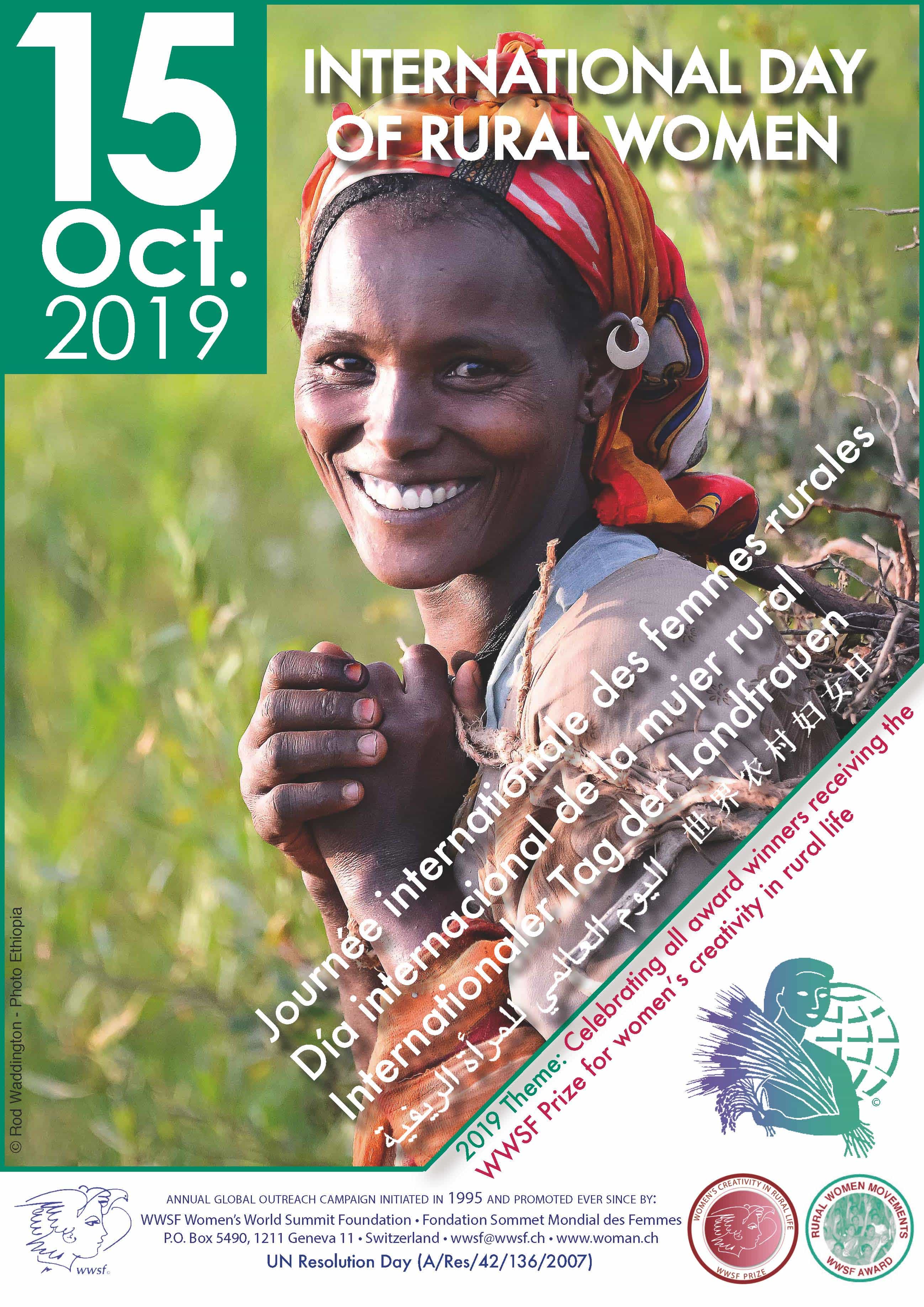 International Day of Rural Women 15 October 2024 Women's World