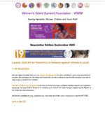 WWSF Newsletter Edition September 2022