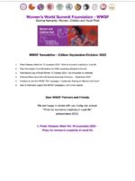 WWSF Newsletter – Edition September/October 2023