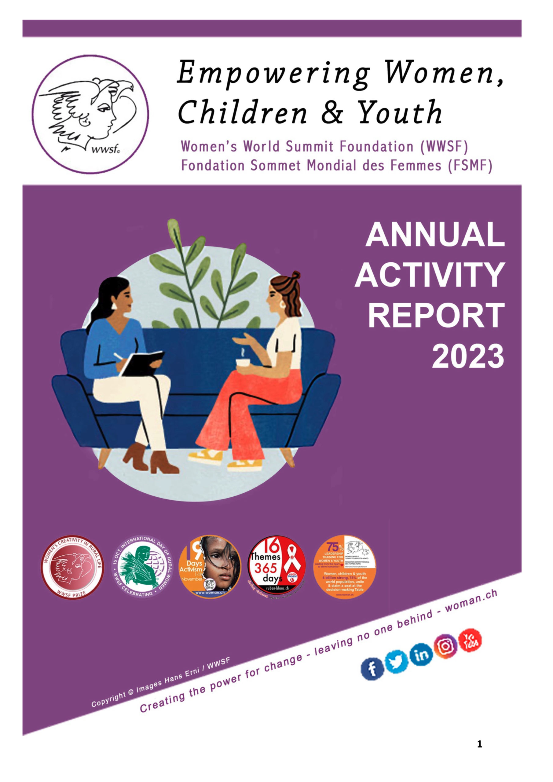 2023-Annual activity report COVER